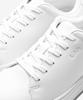 Lar Recycled Leather Earth Sneakers 3.0 [White] (Heel 3.5Cm)
