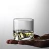 Bicchiere Premium in Vetro Borosilicato Montagna Innevata per Whiskey e Caffè - Resistente alle Alte Temperature, Stile Cinese