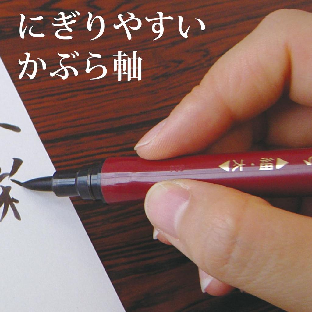 Kuretake Brush Double Set of Pen, Kabura, No. 55, 2, DF150-55B/2P