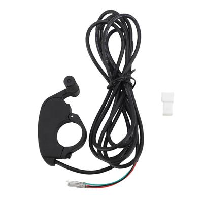 Electric Scooter Thumb Throttle Right Hand Electric Bike Finger Throttle Accelerator with Male Connector Forward Push