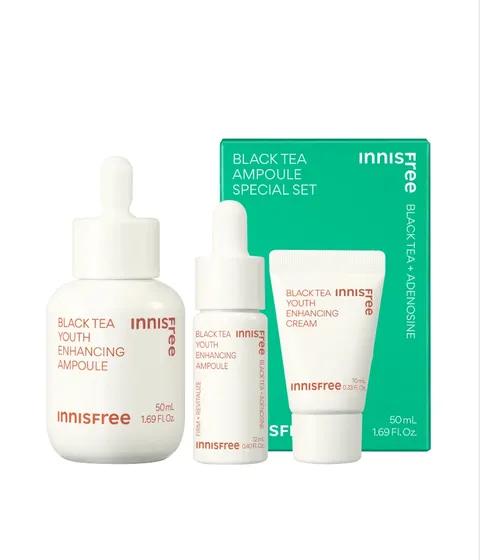 [Large Size] Black Tea Ampoule Large Size Special Set / Whitening, Firming Care, Skin Texture, Moisturizing