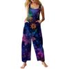 Women's Jumpsuit Printed Casual Loose Jumpsuit