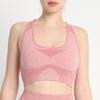 Seamless Dotted Sports Bra for Women - Breathable, Wire-free, and Supportive
