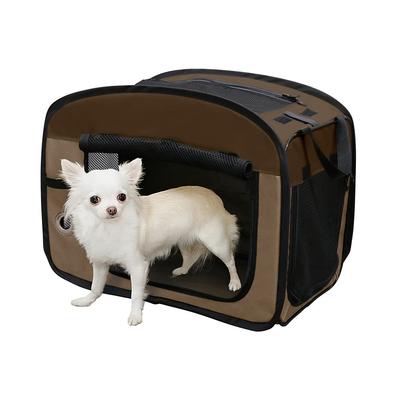 Iris Ohyama Folding Soft Cage, Small Size, POSC-500A, Brown