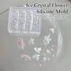 1 Buc 3D Floare de Gheață Cristal de Gheață Creativ Silicon Acrilic Matriță Unghii Diy Silicon Manichiură Artă Unghii Decorațiuni Matriță