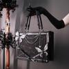Punk Style Messenger Bags Halloween Gothic Butterfly Spiders Net Tote Bag