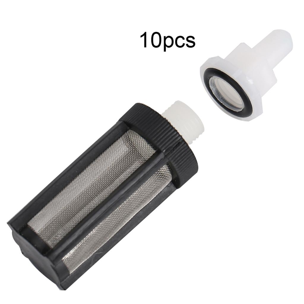 10PCS Aquarium Water Submersible Pump Filtration Mesh Fish Tanks Cleaning Filter Screen Supplies