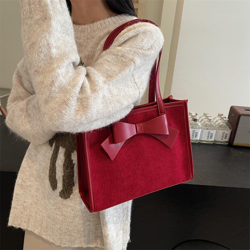 Love Red Bag Women's New Large-capacity Portable Tote Bag