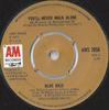 7inch Record BLUE HAZE  Youll Never Walk Alone AMS7056 AM Records 1973 UK Pop Used