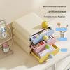 ABS PET Plastic Makeup Organizers Enhances Durability Long Time Use Cosmetic Storage Solution Space Saving