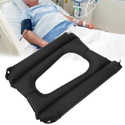 Altenpflege Anti-Dekubitus-Toilettensitzpolster, aufblasbar, waschbar, Sitzkissen, Matte, Hämorrhoiden, orthopädisches Sitzkissen, Gesundheitspolster