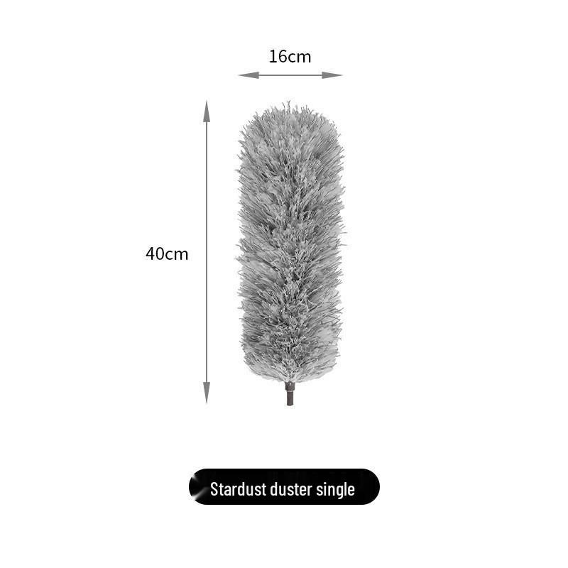 Retractable Curved Ceiling Cleaning Broom: 2.8m Electrostatic Dust Remover