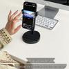 Retractable Desktop Phone & Tablet Stand for Streaming and Watching