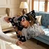 Singer TTom Kaulitz Anime Pillow Case Antidustmite Pillowcase Invisible zipper silky short plush Sofa cushion cover
