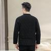 Men's Winter Cotton-Padded Jacket for Dad & Grandpa - Warm, Velvet-Lined Outerwear for Seniors