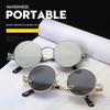 Classic Gothic Steampunk Sunglasses Sun Glasses Men Women Brand Designer Vintage Round Eyeglasses Fashion Driving Goggle UV400