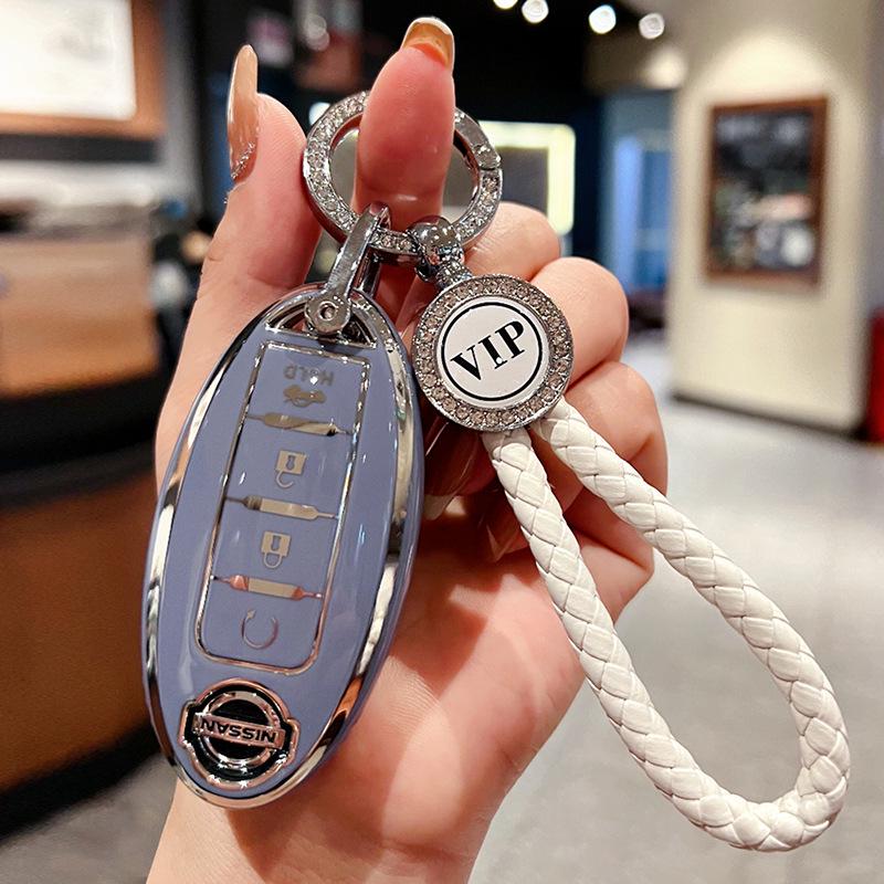 TPU Key Cover for Nissan: Qashqai, Teana, Sylphy, Murano, Dongfeng, Tiida, Sunny.