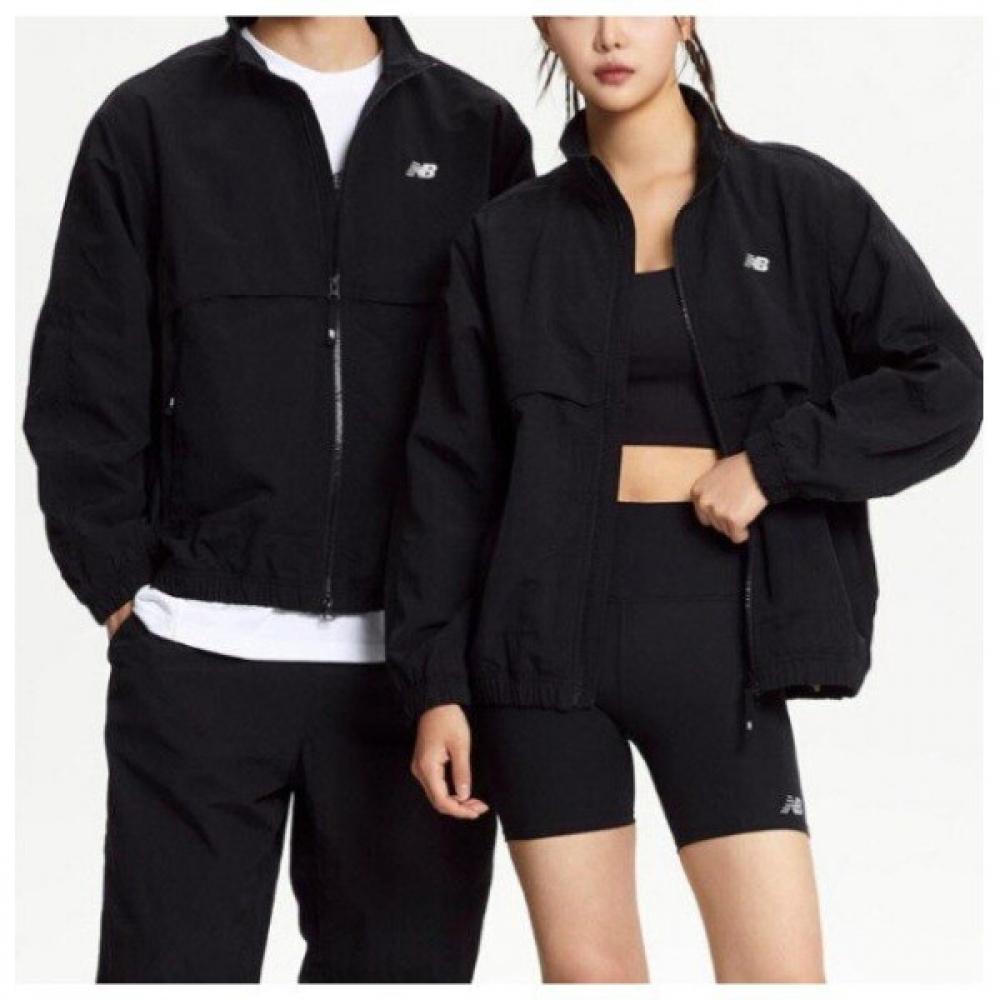 

New Balance Unisex Ess Heritage Warm Up Jacket Kqj Nbnae31313 19 Black series/100
