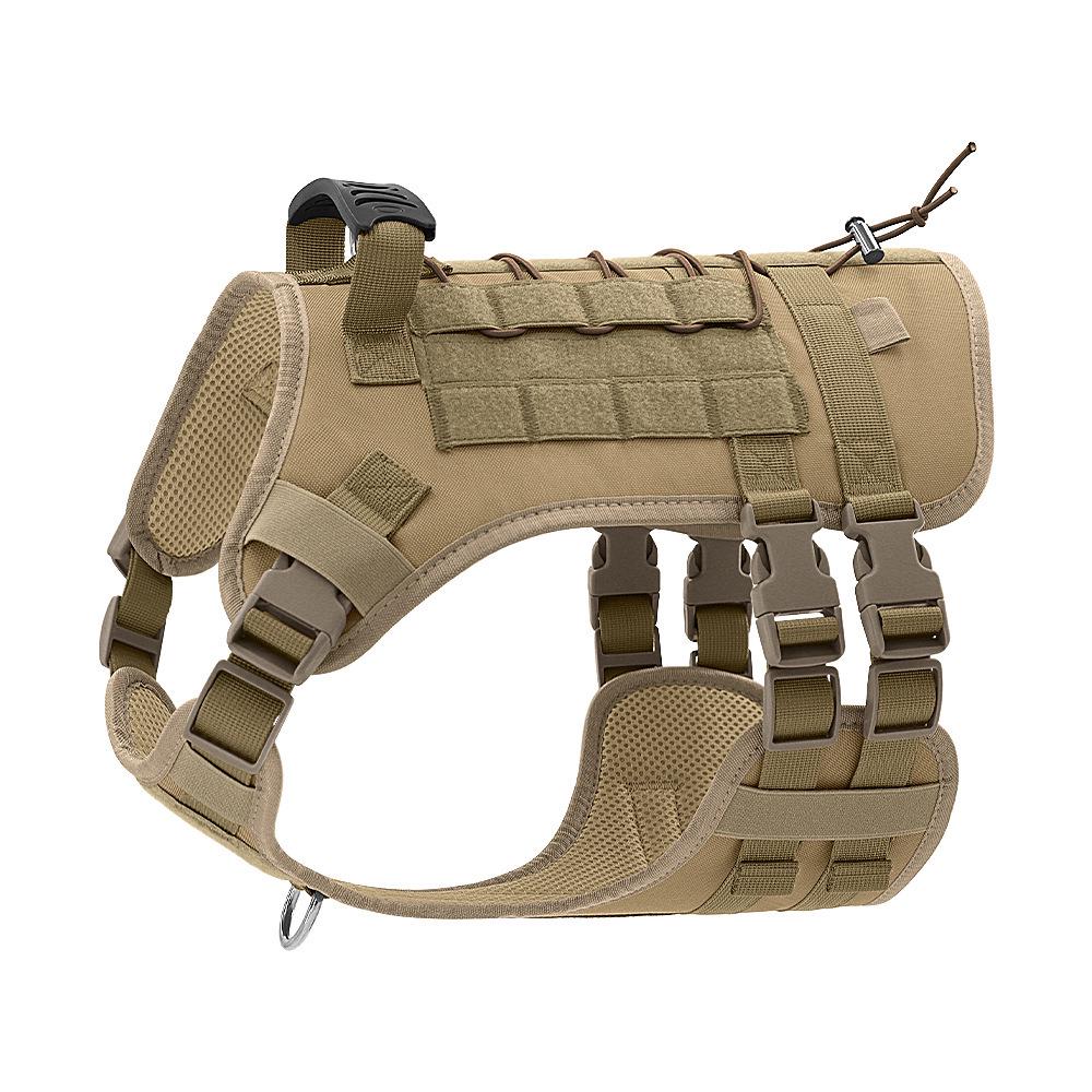 Tactical Waterproof Multi-functional Pet Harness with Leash