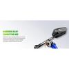 RBRL Wide Angle Bike Mirror Handlebar Ultra Clear Left Right Rearview mirror with Extended Mirror Arm for Electric Scooter