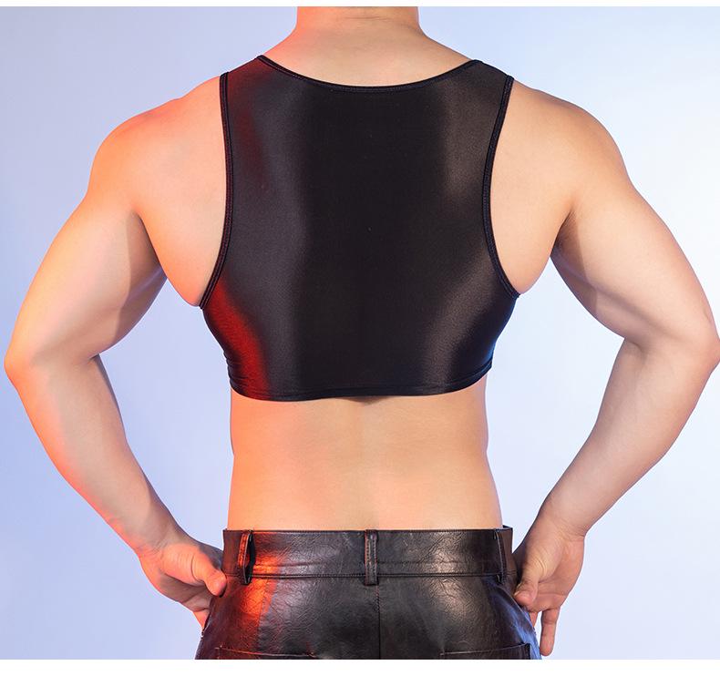 Men's Cross-border Sexy Sleeveless High Elasticity Fitness & Yoga Underwear