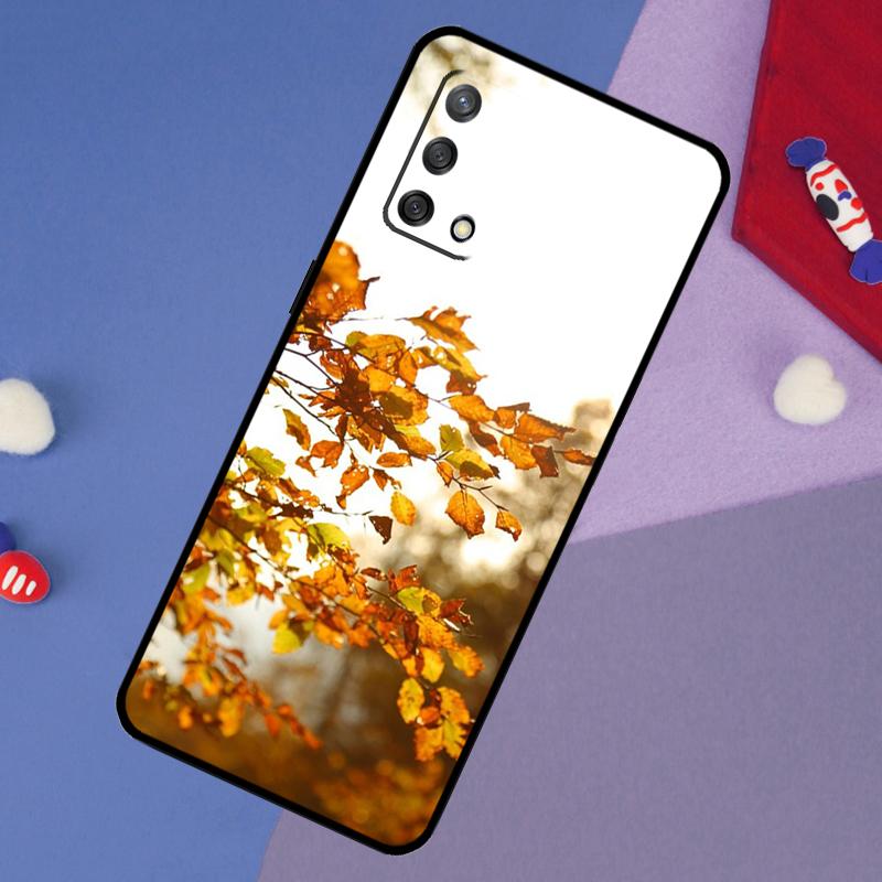 

Autumn Leaves Case For Oppo A60 A80 A40 A6 A5 Pro A15 A16 A17 A57 A94 A74 A54 A76 A96 A18 A38 A58 A78 A98 OPPO A6 Pro