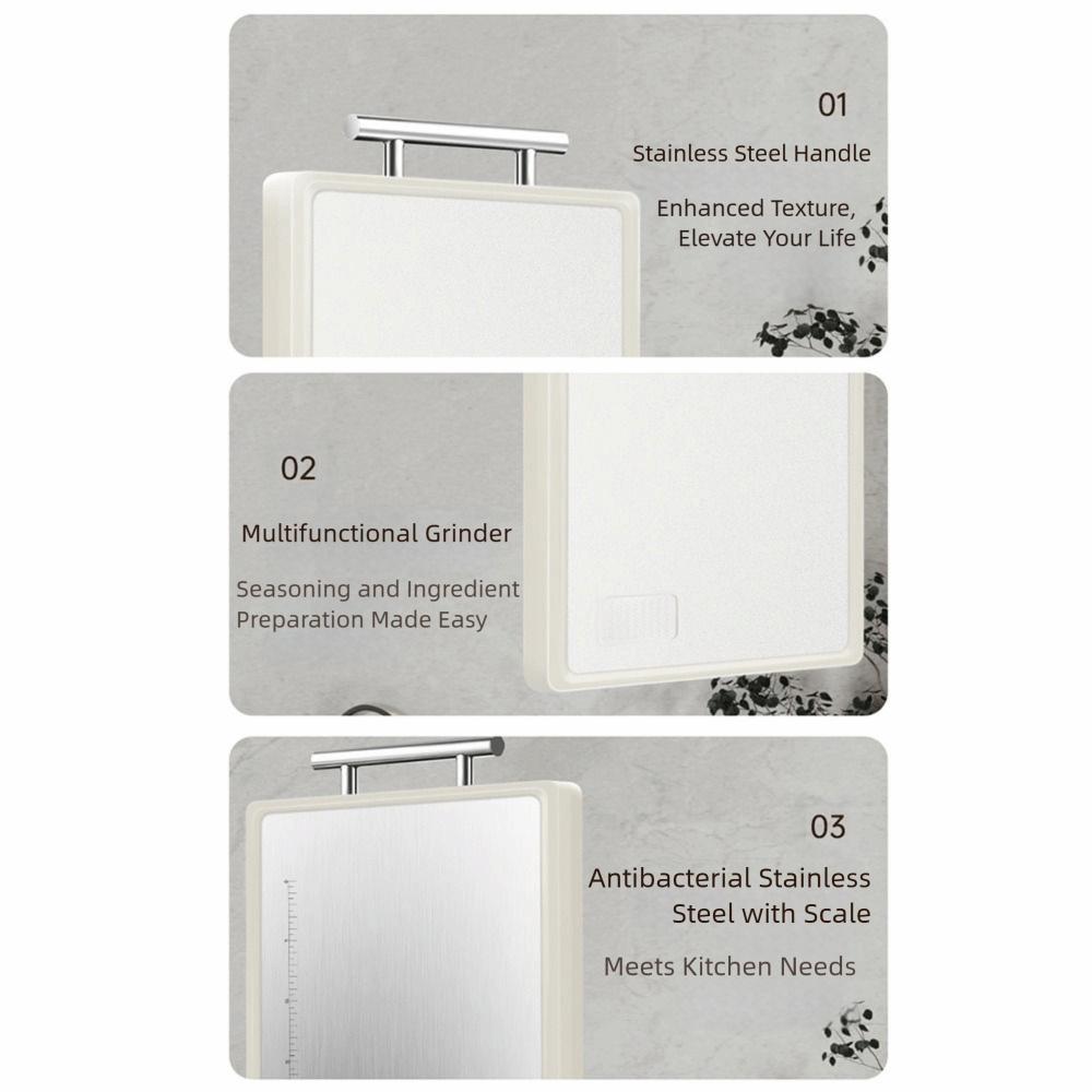 Anti-Bacterial Double-Sided Chopping Board Anti-Mold Kitchen Chopping Block  Vegetable