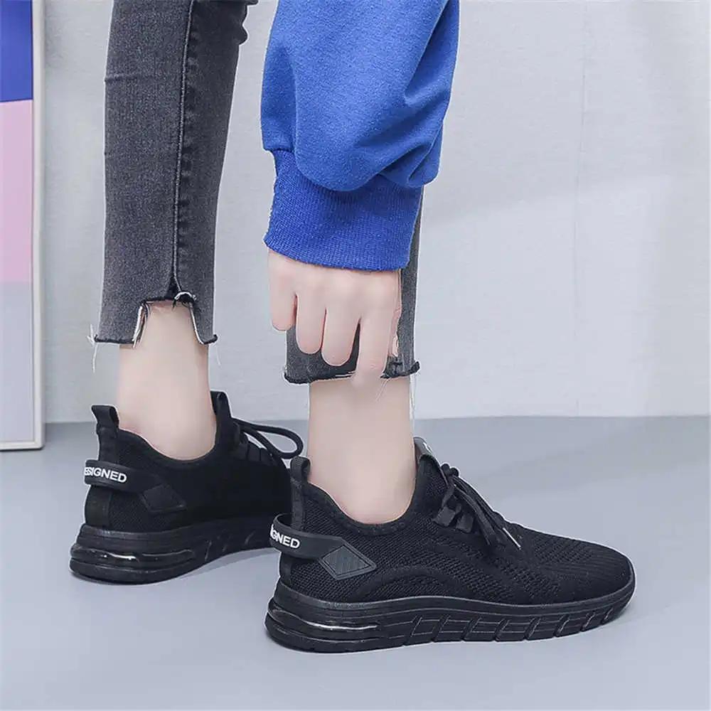 Fashion Beige Size 38 Women's Shoes Size 41 Vulcanize Spring Boots For Women Sneakers Ladies White Sport Temis Collection Tenid
