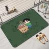 Cartoon Shin-chan Diatom Mud Bathroom Floor Mat - Dirt-Resistant, Easy Clean & Wear-Resistant