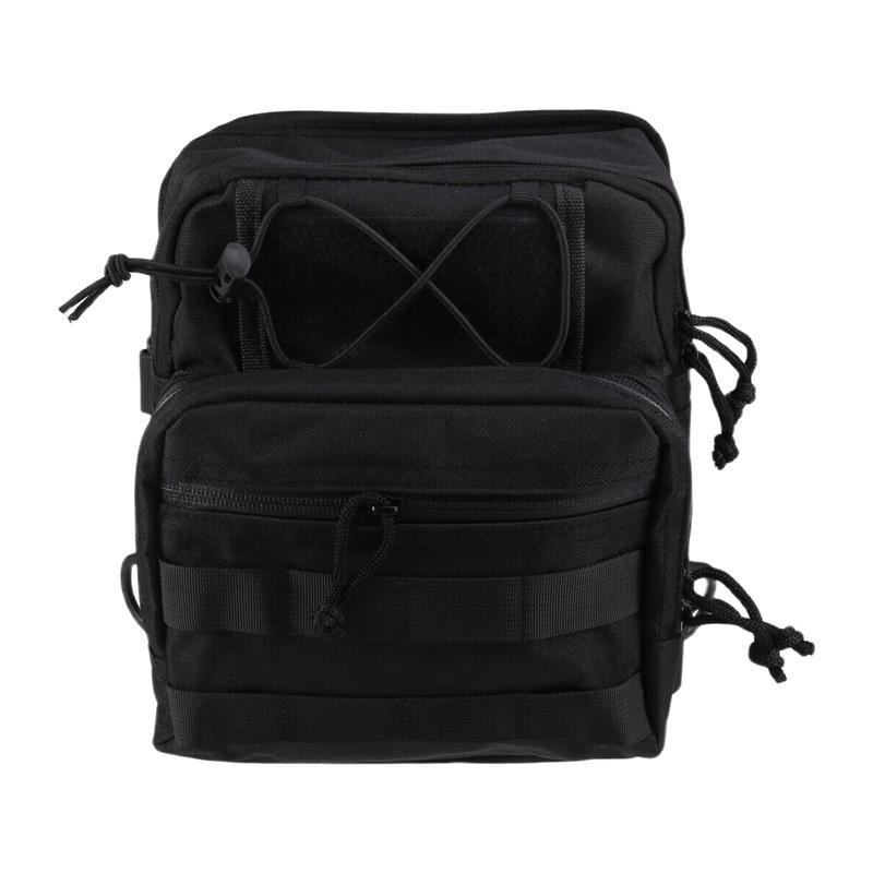 A58X-Motorcycle Handlebar Bag Travel Universal Bag T Rod Bag Storage Bag For Softail Sportster Front Handlebar Bag