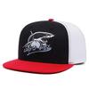 2026 New Creative Personalized Baseball Hat Shark Embroidered Hip Hop Hat Street Skateboarding Hat Daily Sunshade Flat Edge Hat