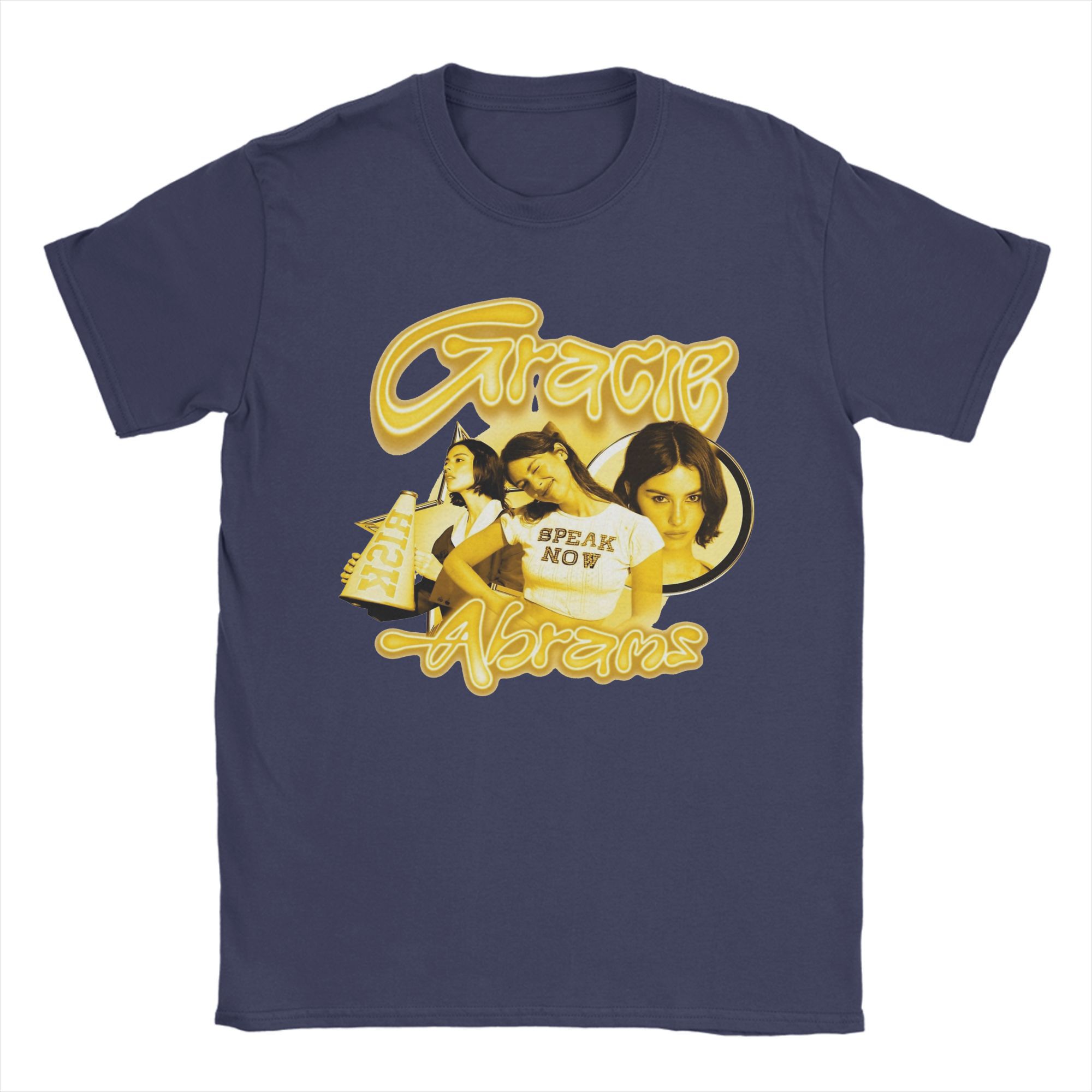 

Gracie Abrams Men s T Shirts Crazy Tees Short Sleeve Crewneck T-Shirts Cotton Gift Idea Clothes 4XL