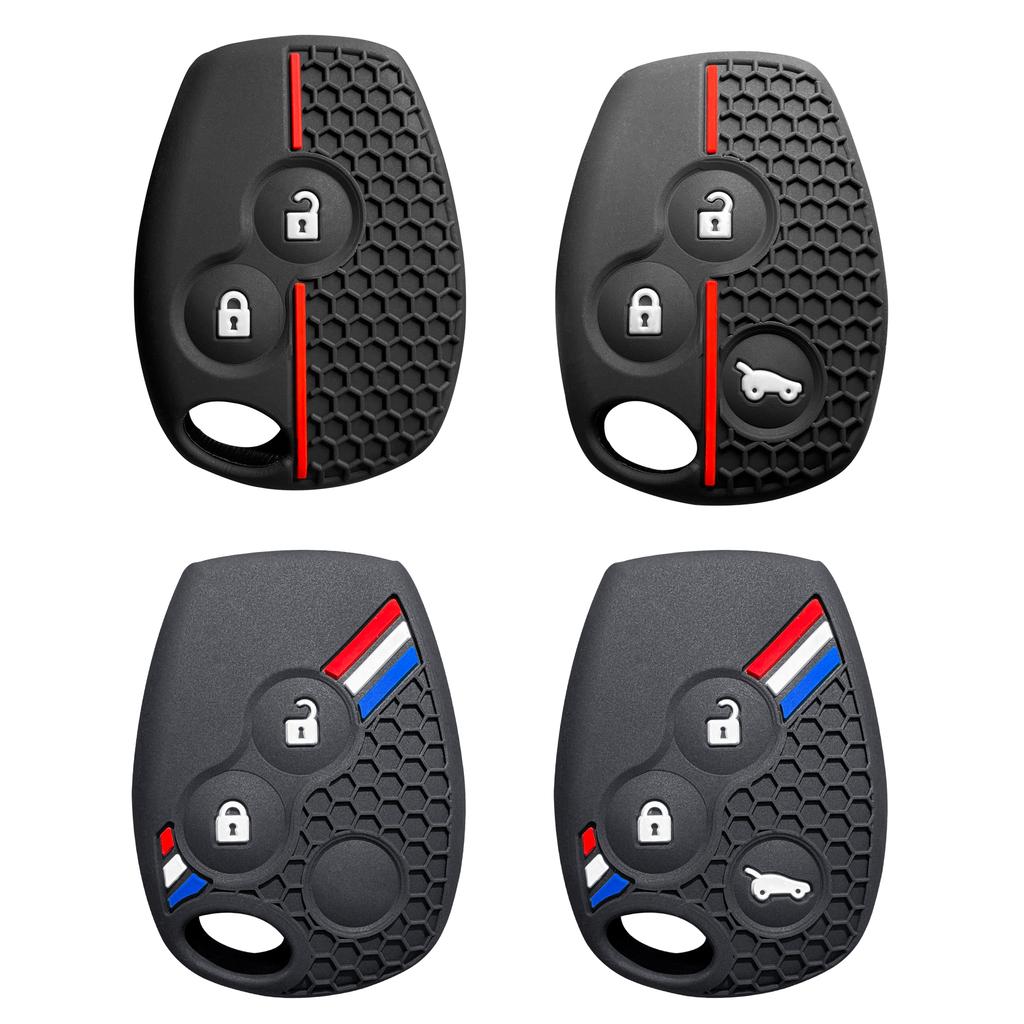 silicone key cover holder key case for Renault Clio 3 Logan 2 Dacia Duster sandero stepway Lada Largus for Nissan Almera terrano