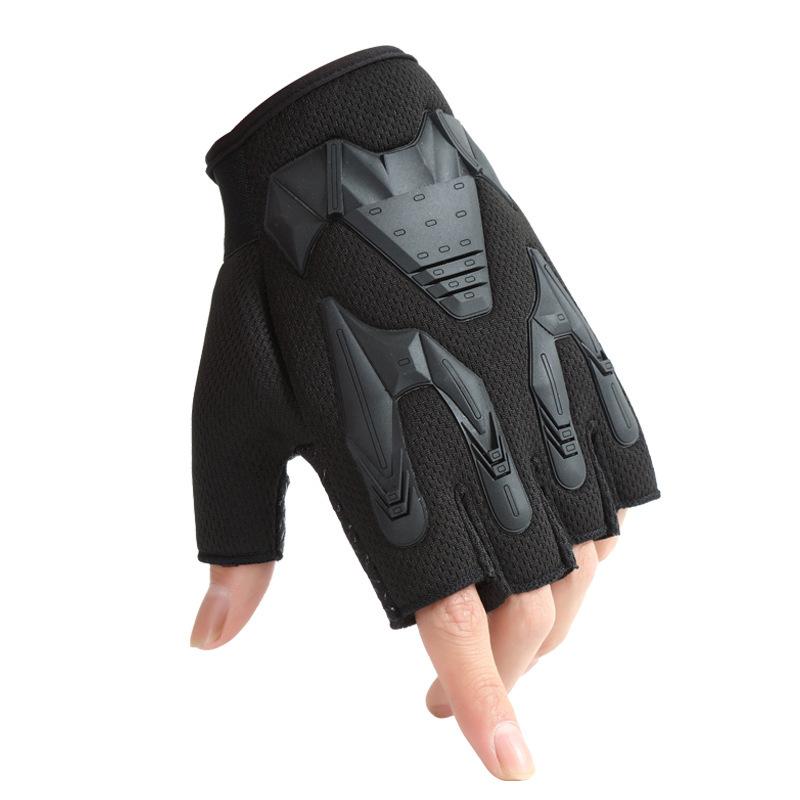Men and Women Outdoor Tactical Gloves Sports Cycling Motorcycle Gloves Military Fan Protective Half Finger Fitness Gloves