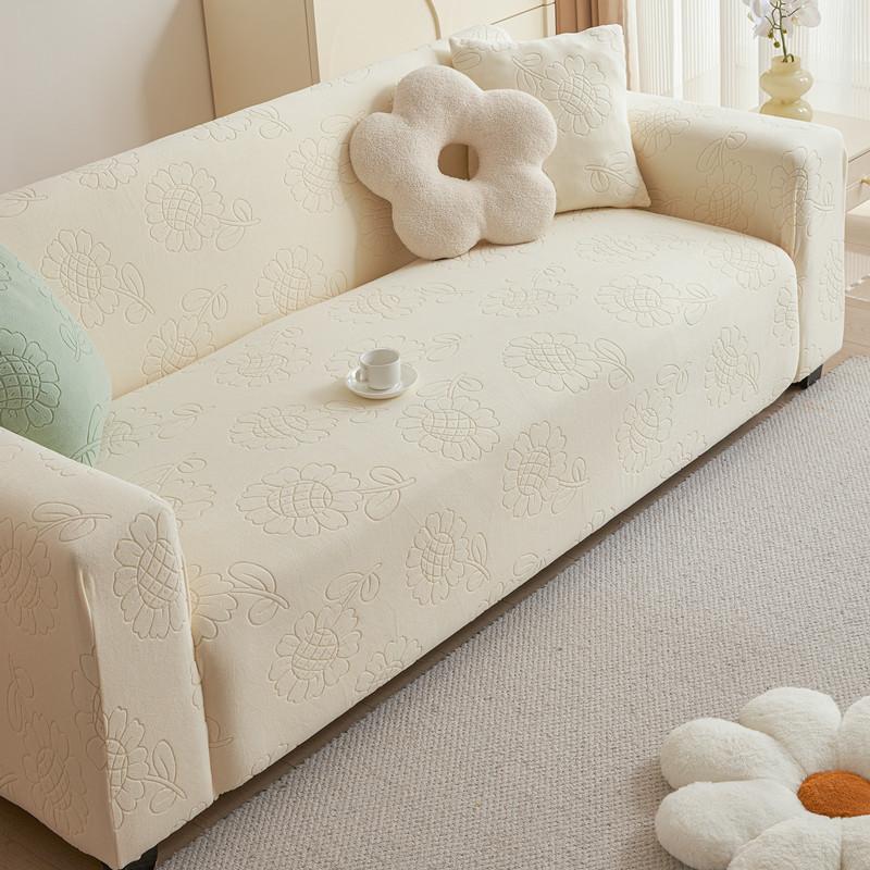 Sunflower Sofa Cover All Inclusive Universal Set Suitable for All Seasons Special Leather Sofa Cover Cover Cloth Anti Cat Scratch and Anti-slip