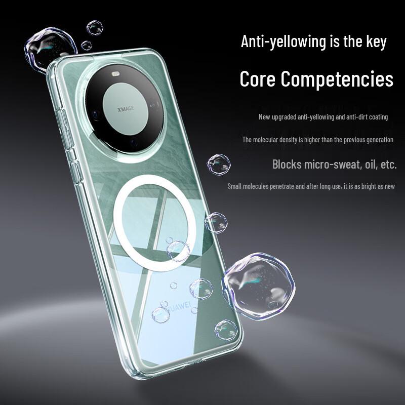 Huawei Magnetic Clear Shockproof Phone Case