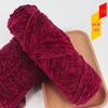 Chenille Gold Velvet Chunky Yarn Kit for Hats, Scarves, Sweaters, Dolls, and DIY Knitting