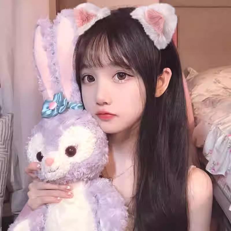 Autumn/Winter Lamb Wool Cat Ear Princess Hair Clip