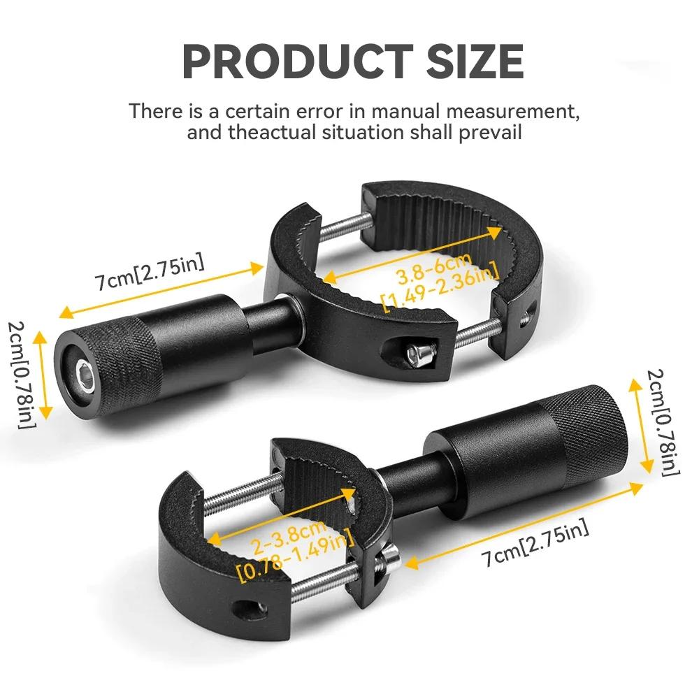 Motorcycle Fog Light Bracket Motorcycle Auxiliary Headlight Support Universal Spotlight Holder Headlight Extension Bracket