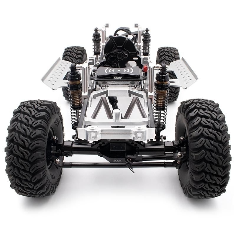KYX Racing 90mm Black Metal Shock Absorber for 1/10 RC Crawler Car SCX10 CC01 (2pcs)