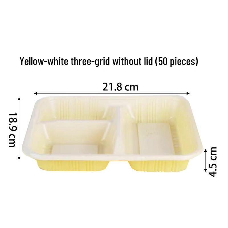 Eco-Friendly Biodegradable Compartmented Meal Boxes