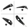 Gloss Black Motorcycle Smooth Dash Fuel Console Panel Gas Tank Cap Cover For Harley Touring Electra Glide Street FLHT FLHX 08-UP