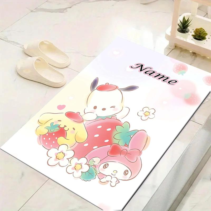 Custom 1Pc Hello Kitty Fantasy Night Rug Office Carpet Indoor Outdoor Entrance Doormat Nonslip Soft And Comfortable Living Room D2915296