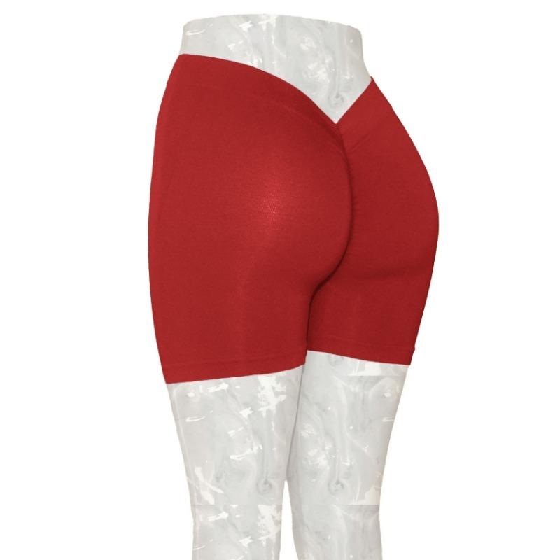 Running Push Up damskie spodenki do jogi plisowane Casual Fitness spodnie do jogi solidne sportowe Slim Fit obcisłe legginsy spodenki do jogi jogi 24014