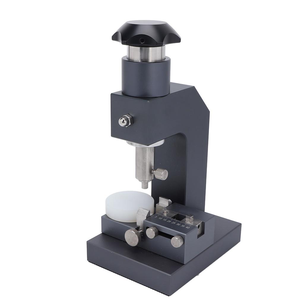 Multifunctional Watch Punching Machine Heavy Duty All Steel Leather Hole Puncher with Storage Box