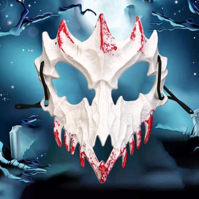 Halloweenská maska lebky Zvířecí kostra Strašidelná pro dospělé Hraní rolí Festival