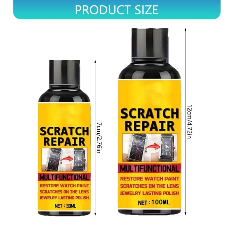 Advanced Automotive Glass Crack Repair Liquid 30ML 100ML Nighttime Visibility Protector Multi Surfaces Windshield Fix Solution