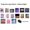 Christmas Projection Lamp Earth Sun Beach Galaxy Landscape Sunset Projector Novelty Atmosphere Light Christmas Photo Props