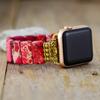 Роскошный e-commerce новый императорский камень эластичный браслет на руку Apple watch с браслетом умный браслет ювелирное изделие браслет ювелирное изделие