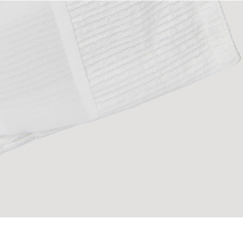 [Ea S miSS] Jachetă cu mânecă scurtă Jacquard cu aplicații Swwjkp22180